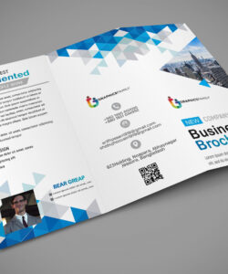 printable 1 3 page brochure template example