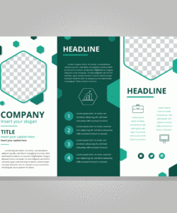 printable a4 size tri fold brochure template word