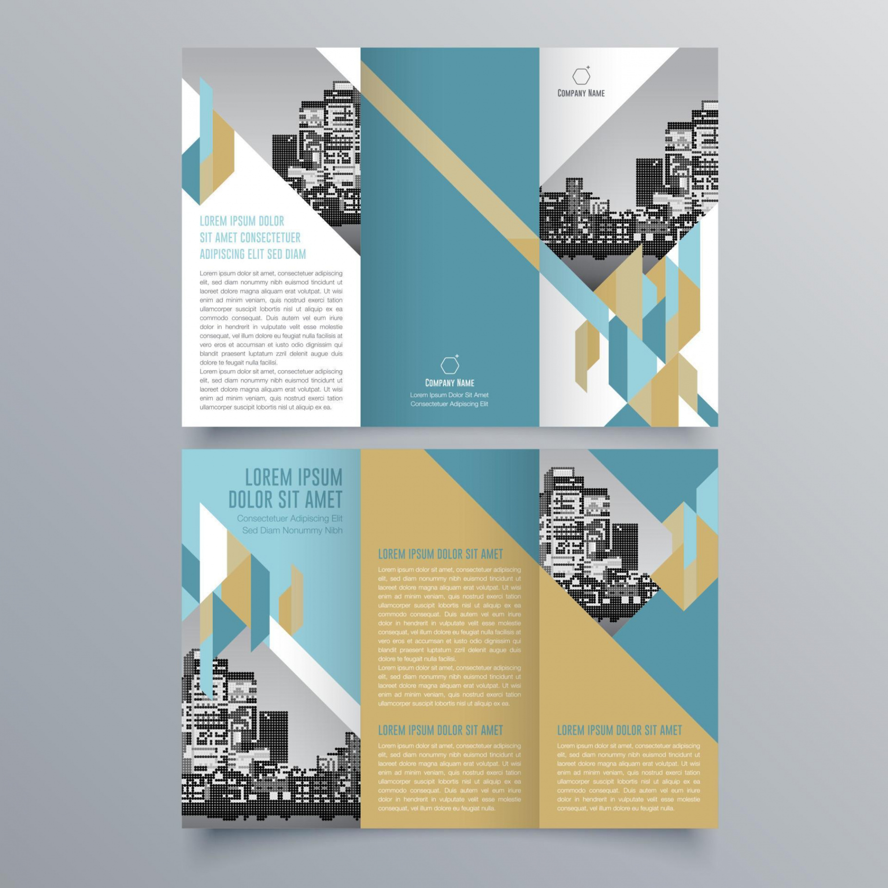 printable a4 tri fold brochure template pdf