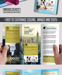 printable indesign 3 fold brochure template pdf