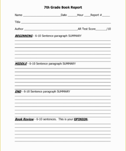 printable printable book report template 3rd grade 3rd grade research project template  excel