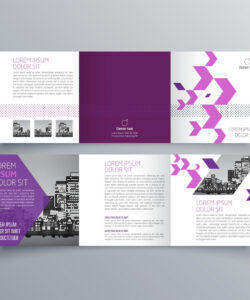 printable two sided tri fold brochure template pdf