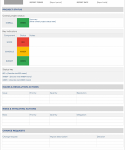 project status report template in google sheets  couplerio blog project status summary template example