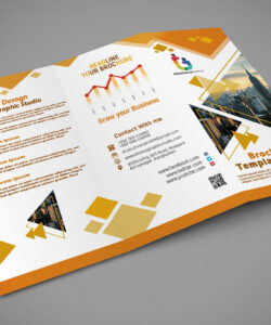 sample business tri fold brochure template excel