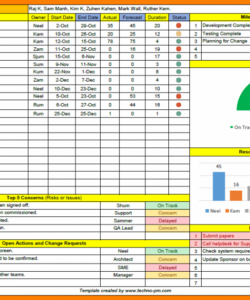 sample project update template project management dashboard project dashboard project management project management status update template  pdf