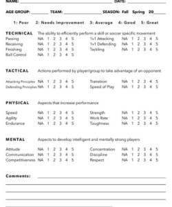 44 free printable player evaluation form templates pdf ms excel baseball player evaluation form template example