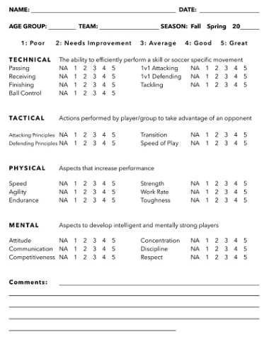 44 free printable player evaluation form templates pdf ms excel baseball player evaluation form template example