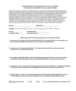 continuing student evaluation form continuing education evaluation form template sample