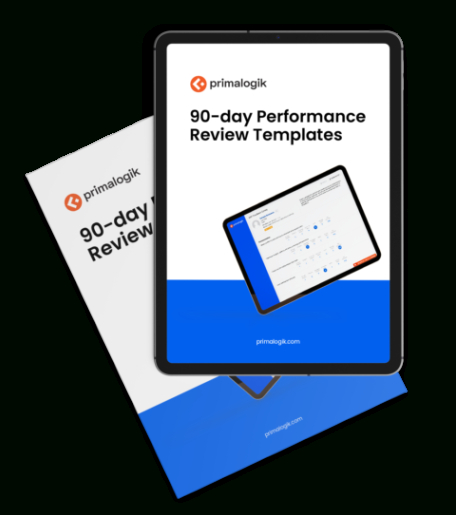 editable 90day performance review templates  primalogik 90 day performance evaluation template example