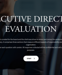 editable executive director evaluation form template  surveysparrow board of directors self evaluation template word