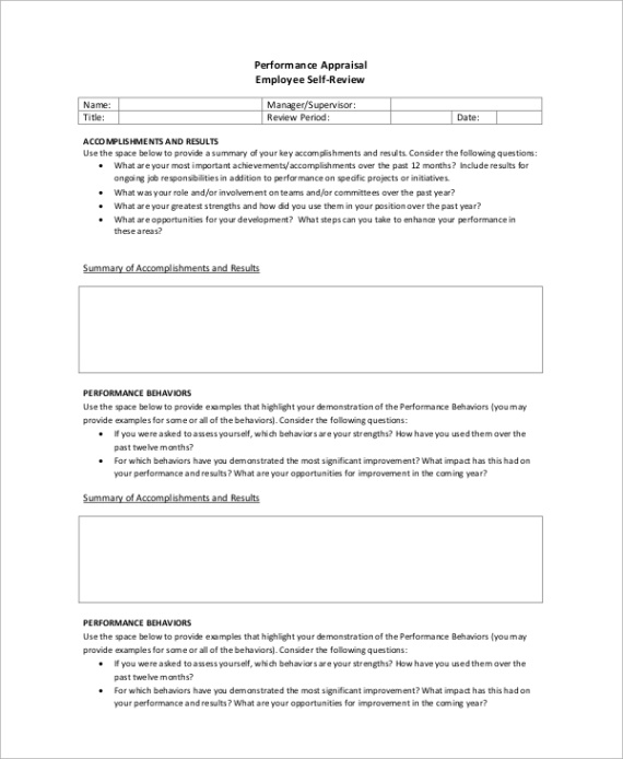 editable leadership evaluation form templates  doctemplates board of directors self evaluation template