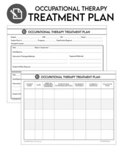 editable occupational therapy  treatment documentation  caseload management occupational therapy home evaluation template pdf