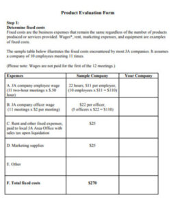 editable product evaluation  17 examples format pdf new product evaluation form template