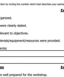 end of course evaluation template 9 sample class evaluation templates to download sample end of course evaluation template excel