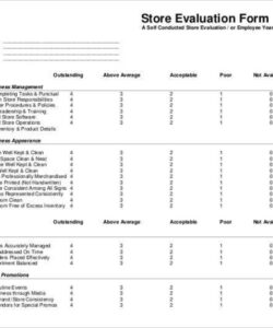 free 41 sample employee evaluation forms to download  sample templates employee evaluation of manager template example