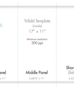 free editable standard tri fold brochure template sample