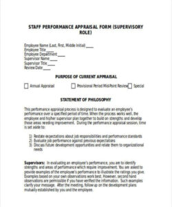 free free 7 sample supervisor appraisal forms in pdf  ms word employee evaluation of supervisor template doc