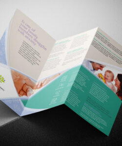 free printable standard tri fold brochure template