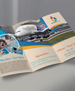 free printable travel and tourism brochure templates