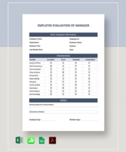 printable 61 hr google sheets templates  free downloads  template employee evaluation of manager template excel