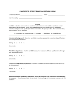 printable candidate interview evaluation form  edit fill sign online  handypdf candidate interview evaluation form template