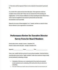 printable free 25 performance appraisal form samples pdf ms word google docs nonprofit executive director performance evaluation template