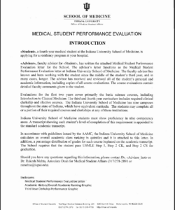 printable student performance evaluation examples evaluation of student performance template pdf