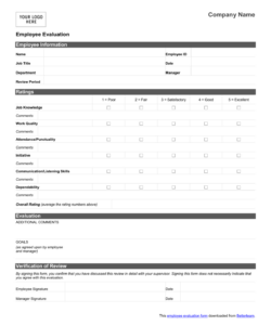 sample employee evaluations templates employee evaluation of supervisor template sample