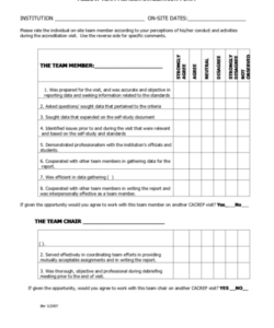 sample top 9 team evaluation form templates free to download in pdf format board member performance evaluation template excel