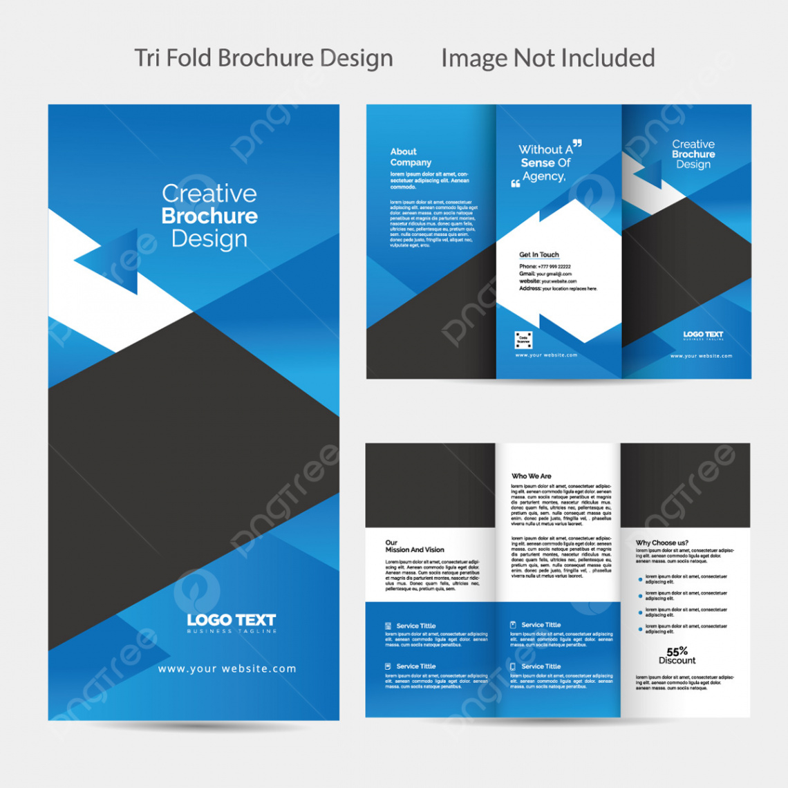 sample tri fold product brochure template doc