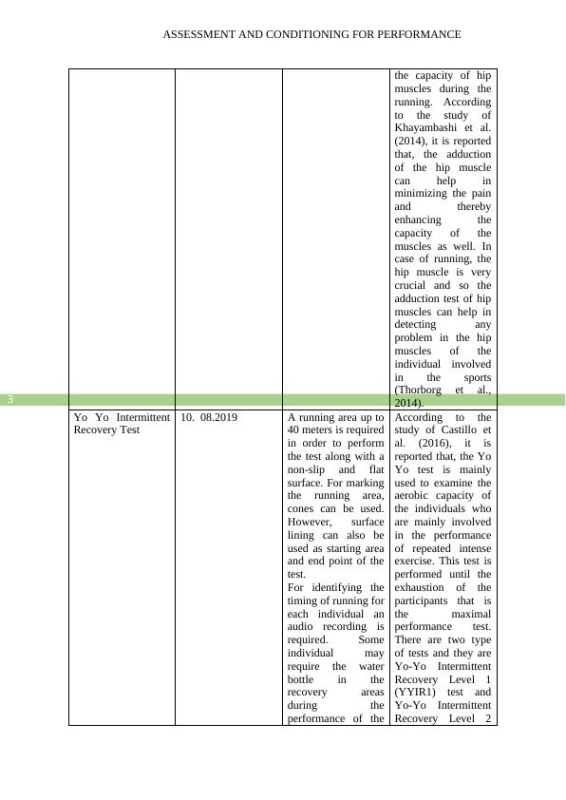 assessment and conditioning for performance report 2022 work conditioning evaluation template excel