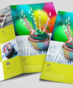 Cake Shop Brochure Template Doc