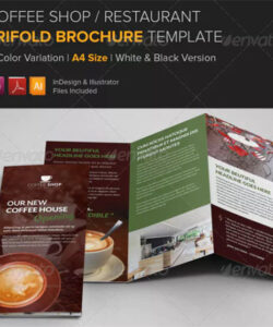 Coffee Shop Brochure Template