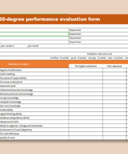 editable downloadable free employee evaluation form template word  wps office performance review self evaluation template excel