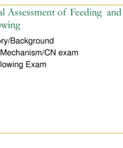 editable ppt  clinical evaluation of dysphagia in schoolaged children asha clinical swallowing evaluation template excel