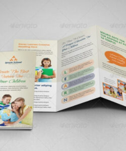 Free Custom Special Education Brochure Template Excel