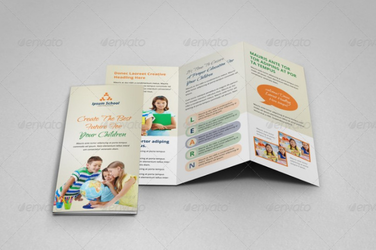 Free Custom Special Education Brochure Template Excel