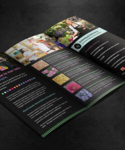 Free  Flower Shop Brochure Template Doc