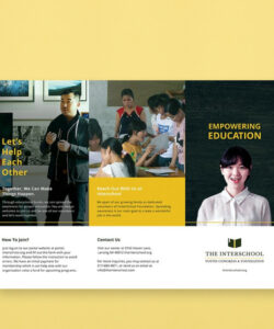 Free Sample Physical Education Brochure Template Pdf