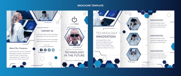 Printable Electronic Product Brochure Template