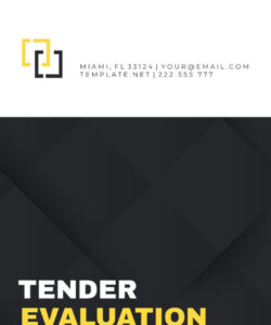 printable free tender evaluation template  edit online  download  template construction tender evaluation template doc